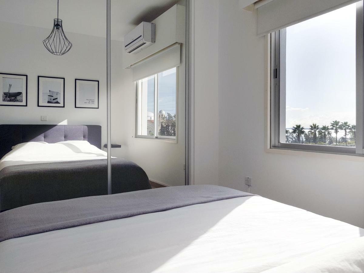 City Pearl - Modern 2 Bed Sea View Apt In City Centre 利马索尔 外观 照片